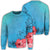 Hawaiian Hibiscus Flower Red Sweatshirt - AH - AH Unisex Black - Polynesian Pride