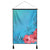 Hawaiian Hibiscus Flower Red Hanging Poster - AH - AH Hanging Poster Cotton And Linen - Polynesian Pride