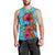 Hawaiian Hibiscus Flower Soulful Tank Top - AH Black - Polynesian Pride