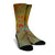 Hawaiian Hibiscus Water Color Crew Socks - AH - Polynesian Pride