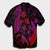 Polynesian Couple Outfits Matching Dress and Hawaiian Shirt Hawaii Map Palm Trees Fish Hook Polynesian Colorful Red RLT14 - Polynesian Pride
