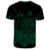 Hawaiian Map Turtle Hibiscus Polynesian T Shirt Green - Polynesian Pride