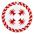 Hawaiian Pineaple Tree Skirt - Red White - AH - Polynesian Pride