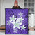 Hawaiian Plumeria Polynesian Premium Quilts - Purple - AH - Polynesian Pride