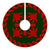 Hawaiian Quilt Pattern Coconut Lovely Tree Skirt - Red Green - AH - Polynesian Pride