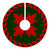 Hawaiian Quilt Pattern Palm Tree Swell Tree Skirt - Red Green - AH - Polynesian Pride
