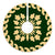 Hawaiian Quilt Pattern Tradition Tree Skirt - Green Beige - AH - Polynesian Pride