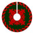 Hawaiian Quilt Pattern Tree Skirt - Red Green - AH - Polynesian Pride