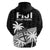 Fiji Rugby Sevens Hoodie Tapa Palm Tree and Fijian Coat of Arms LT9 - Polynesian Pride