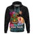 Custom Tahiti Couple Tiki Hoodie Tropical Tribal LT9 - Polynesian Pride