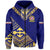 Ratu Kadavulevu Zip Hoodie Mai Lodoni Mai Version 0302 School Unisex Blue - Polynesian Pride