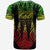 Kiribati Custom Personalized T Shirt Micronesian Teeth Shark Style Reggae - Polynesian Pride