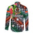 Vanuatu Penama Hawaii Long Sleeve Button Shirt Independence Be Proud LT8 - Polynesian Pride