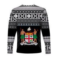 Fiji Rugby Long Sleeve Shirt Lifestyle 2022 Flying Fijians LT13 - Polynesian Pride