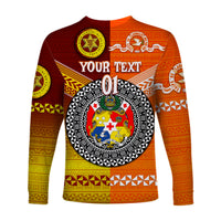 (Custom Personalised) Tonga Tailulu College And Tonga High School Long Sleeve Shirt Together Unique Style LT8 - Polynesian Pride