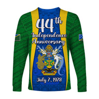 (Custom Personalised) Solomon Islands Day Long Sleeve Shirt 44 Years Independence Anniversary LT13 - Polynesian Pride