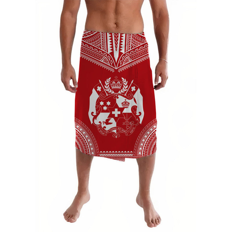 Tonga Coat Of Arms Lavalava Polynesian Chief Tattoo Flag Version LT8 6XL 7XL - Polynesian Pride