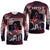 Father's Day - New Zealand Firefighter Dad Long Sleeve Shirt - Maori Pattern Style LT9 Unisex Red - Polynesian Pride