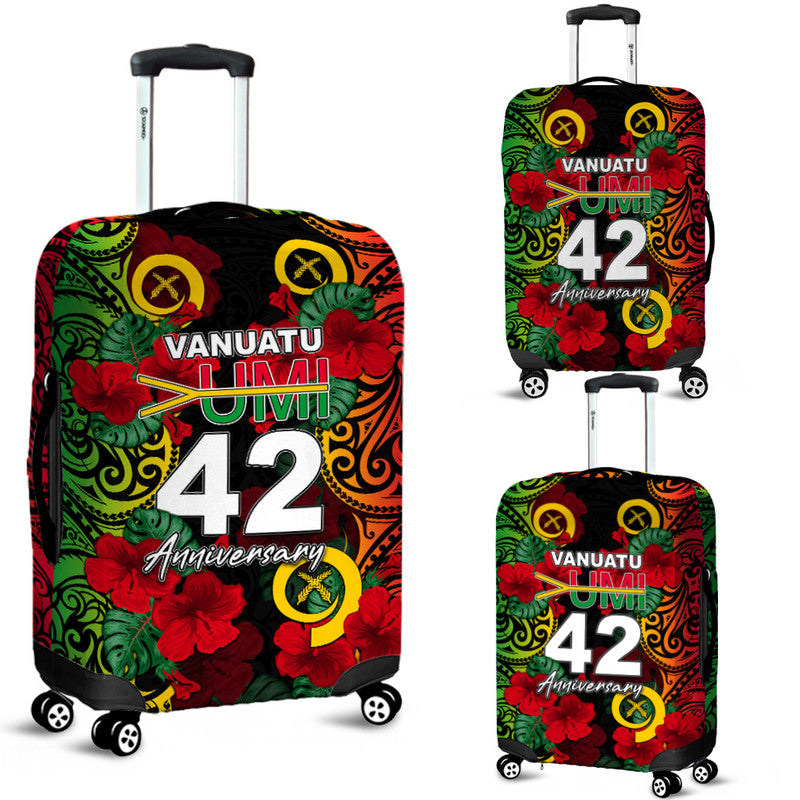 Vanuatu Yumi 42 Luggage Cover LT6 - Polynesian Pride