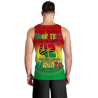 (Custom Personalised) Vanuatu Independence Day Men Tank Top 42nd Anniversary Yumi Yumi Yumi LT13 - Polynesian Pride