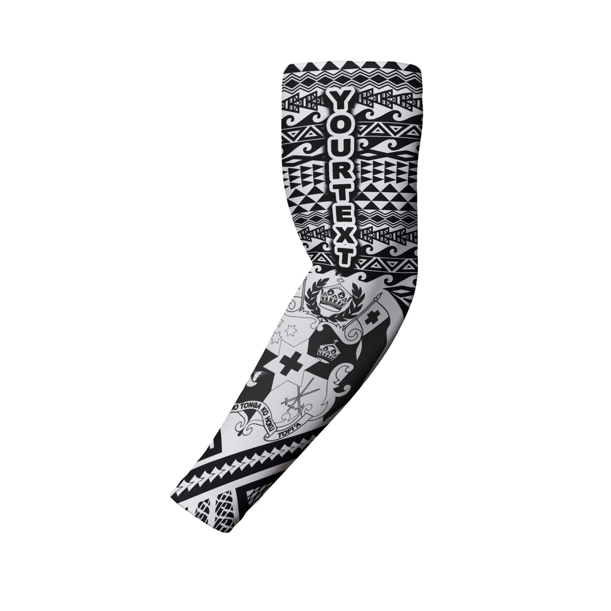 Tonga Custom Personalised Arm Sleeve - Polynesian Style (Set of Two) - Polynesian Pride