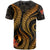 Yap Micronesian T Shirt Gold Plumeria - Polynesian Pride