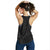 Polynesian Women Racerback Tank - Polynesian Tattoo Style Version 2 White - Polynesian Pride