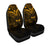 Marshall Islands Car Seat Cover - Gold Color Cross Style - Polynesian Pride