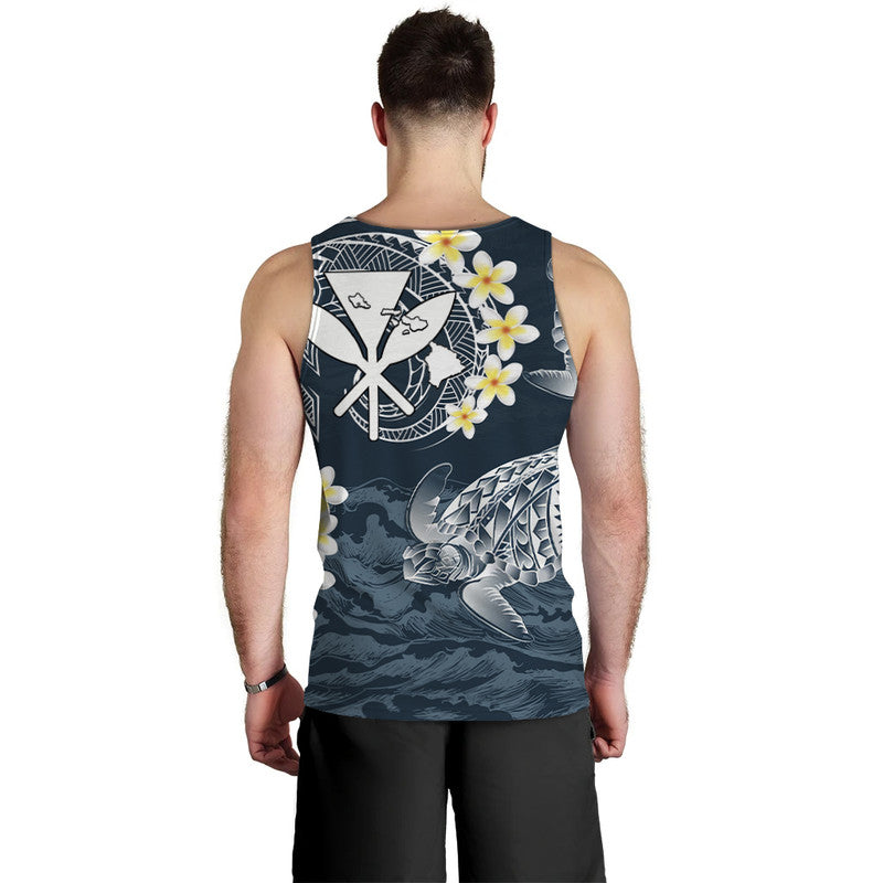 Hawaii Kanaka Turtle Men Tank Top Style No.1 LT6 - Polynesian Pride