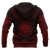Micronesia Polynesian Chief Hoodie Red Version - Polynesian Pride