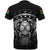 Vanuatu T Shirt Vanuatuan FLag Turtle Hibiscus (Gray) - Polynesian Pride