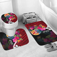Tahiti Bathroom Set Polynesian With Hibiscus No.1 LT6 - Polynesian Pride