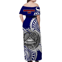 Polynesian American Samoa Independence Day Matching Dress and Hawaiian Shirt Special Version LT14 - Polynesian Pride