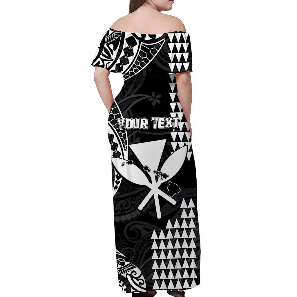 Custom King Kamehameha Matching Hawaiian Outfits For Couples with Polynesian Tribal Black LT13 - Polynesian Pride