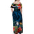 Custom Yap State Matching Dress and Hawaiian Shirt Polynesian Hibiscus Flowers LT14 - Polynesian Pride