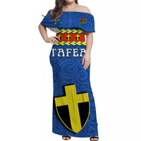 Custom Matching Hawaiian Shirt and Dress Tafea Province Vanuatu Pig Tusk Polynesian Flag Style LT14 - Polynesian Pride