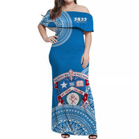 (Custom Text And Number) Polynesian Matching Hawaiian Shirt and Dress Tongan College Apifoou with Ngatu Pattern LT14 - Polynesian Pride