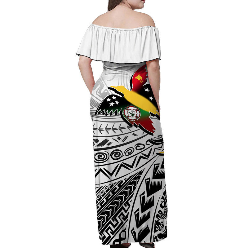 Custom Papua New Guinea And East New Britain Province Matching Dress and Hawaiian Shirt LT6 - Polynesian Pride