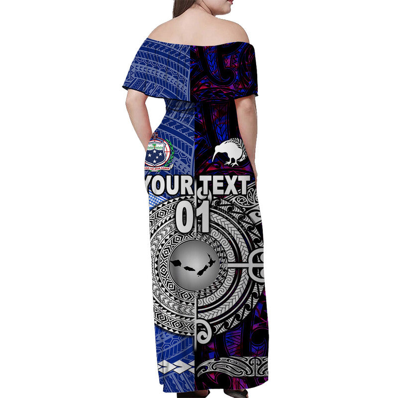 Custom Polynesian Matching Hawaiian Shirt and Dress Samoa New Zealand Together Purple LT8 - Polynesian Pride