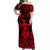 Hawaii Hula Girl Polynesian Matching Dress and Hawaiian Shirt Matching Couples Outfit Unique Style Red LT8 - Polynesian Pride