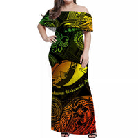 Hawaii State Fish: Humuhumu Nukunuku Apuaa Polynesian Matching Dress and Hawaiian Shirt Matching Couples Outfit Unique Style Reggae LT8 - Polynesian Pride