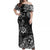 Hawaii Shaka Polynesian Matching Dress and Hawaiian Shirt Matching Couples Outfit Unique Style Black LT8 - Polynesian Pride