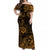 Hawaii Shaka Polynesian Matching Dress and Hawaiian Shirt Matching Couples Outfit Unique Style Gold LT8 - Polynesian Pride