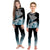 Polynesian Pajama Set KID Ocean Waves Style - Manta LT7 Black - Polynesian Pride