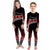 Polynesian Pattern Pajama Set KID Palm Style - Red LT7 Red - Polynesian Pride