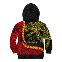 Papua New Guinea Kid Hoodie Unique Bird Style LT9 - Polynesian Pride