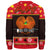 Papua New Guinea Christmas Sweater - Santa Claus Polynesian Tattoo - Polynesian Pride
