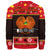 Papua New Guinea Custom Personalised Christmas Sweater - Santa Claus Polynesian Tattoo - Polynesian Pride