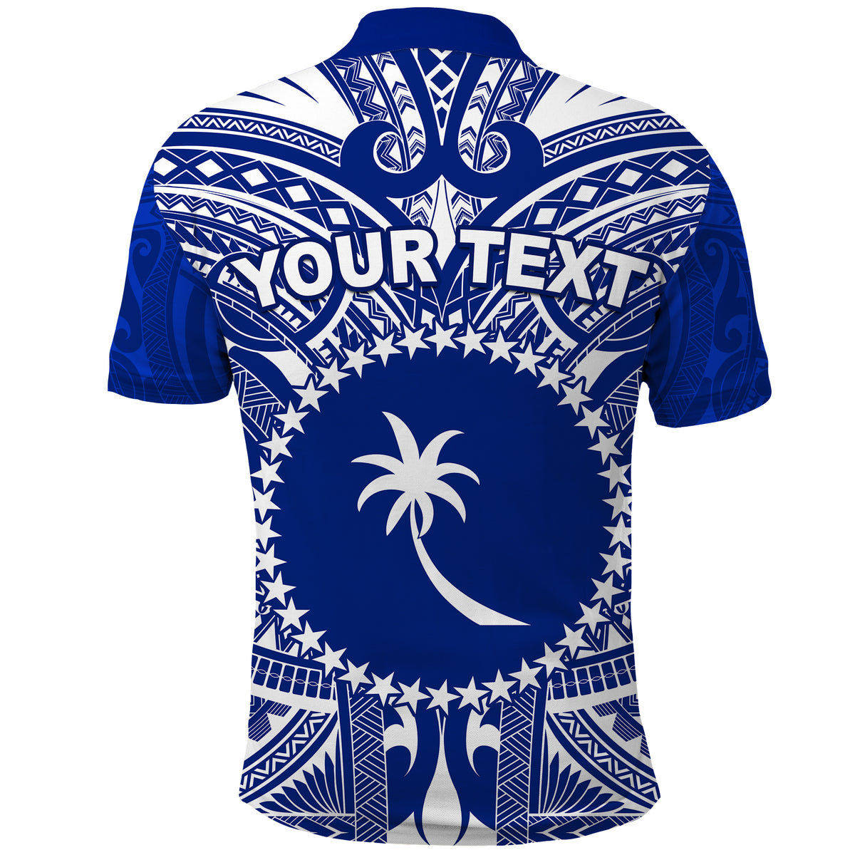 Custom Chuuk Polo Shirt Micronesia Simple Pattern LT13 - Polynesian Pride