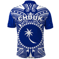 Chuuk Polo Shirt Micronesia Simple Pattern LT13 - Polynesian Pride